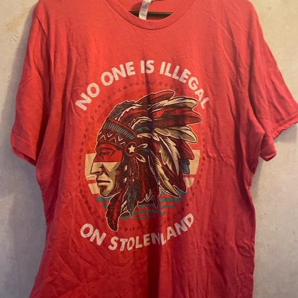 Bella Canvas Other - Men’s Red Graphic T-Shirt